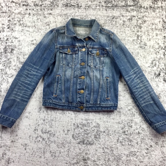 gap distressed denim jacket